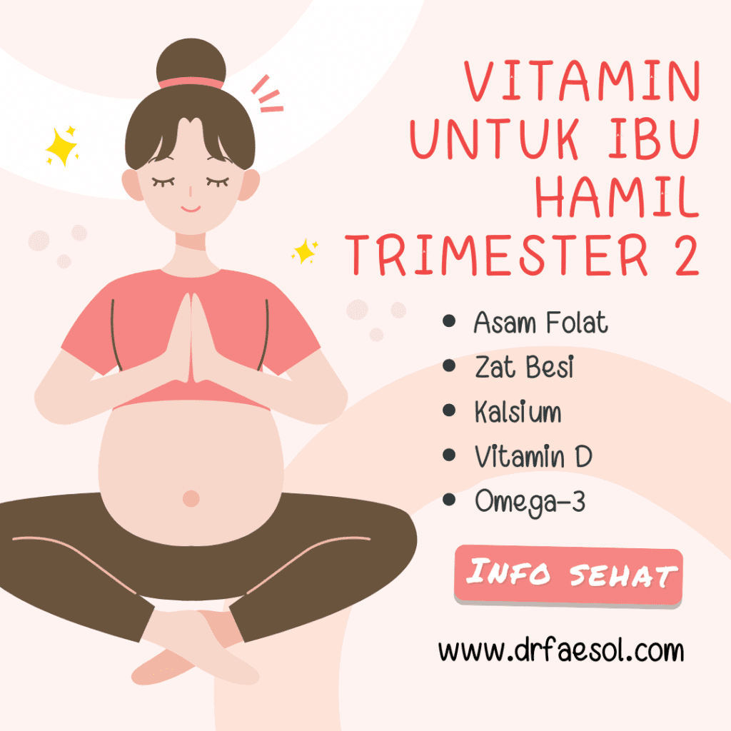 Vitamin untuk Ibu Hamil Trimester 2