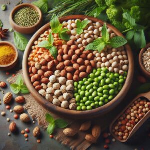 Kacang-kacangan (Lentil, Edamame)