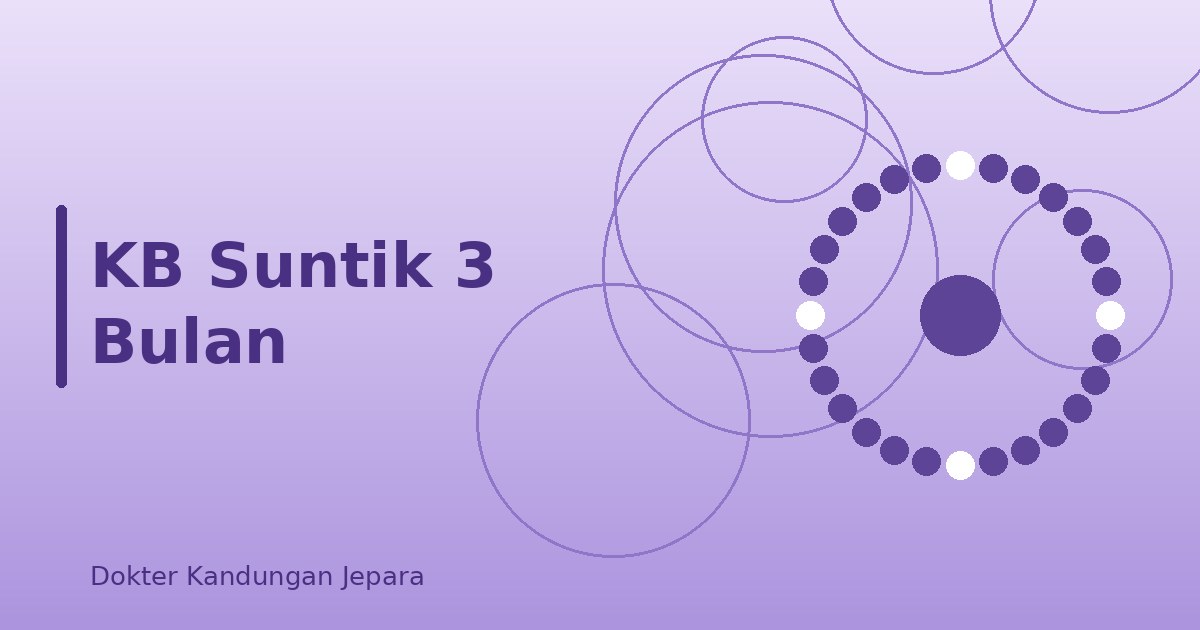 KB Suntik 3 Bulan