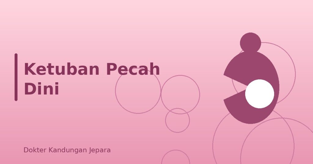 Ketuban Pecah Dini